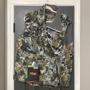 Sitka men’s camo Fanatic Vest, Large